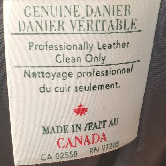 DANIER COUTURE BROWN SOFT LEATHER JACKET, SIZE SMALL - Picture 2 of 11